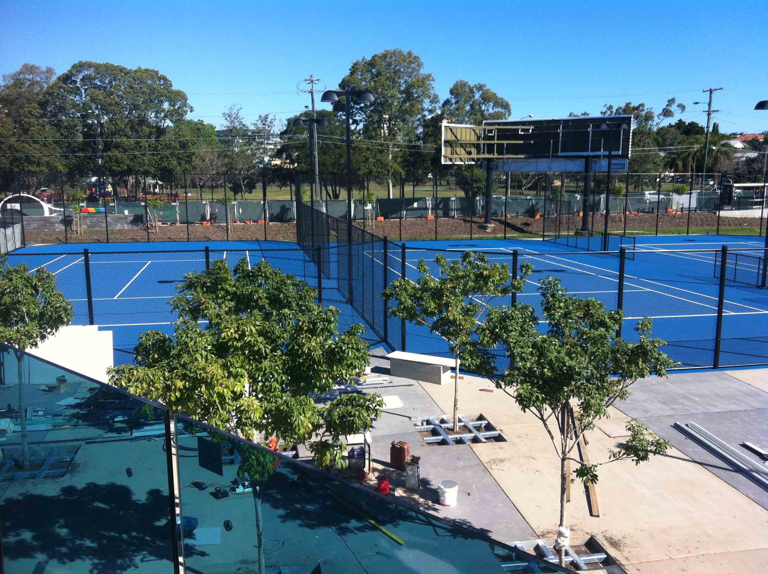 Frew Park Serves up Final Construction Milestone