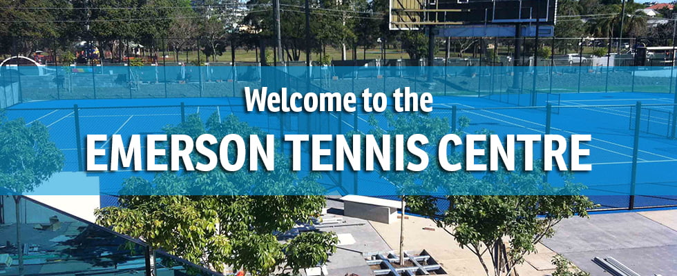 Welcome to the Emerson Tennis Centre in Milton, Brisbane