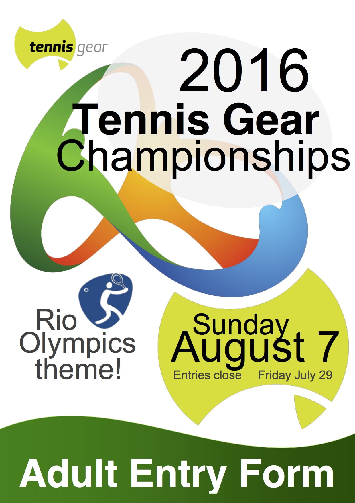 2016 Tennis Gear Championships